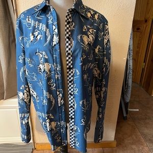NWT CR ranch wear button down shirt - available in Feb 2024